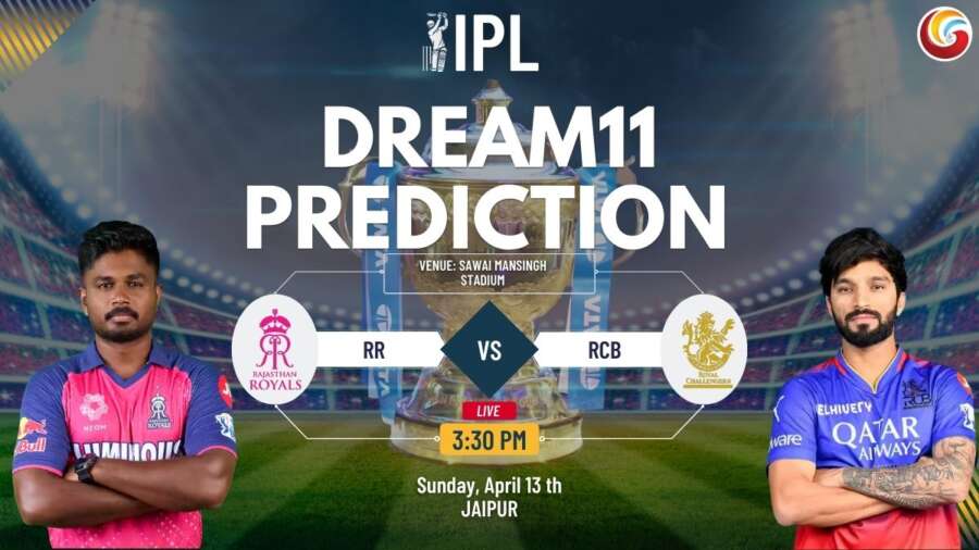 rr vs rcb IPL 2025 Dream11 Prediction