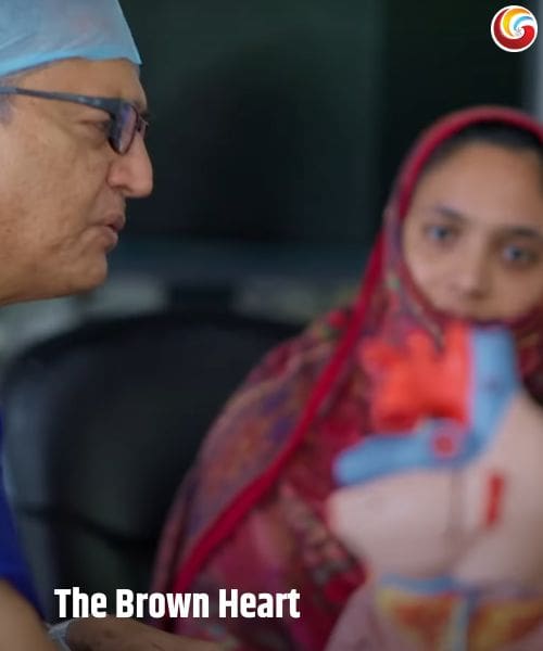 the brown heart share on whatsapp instagram facebook