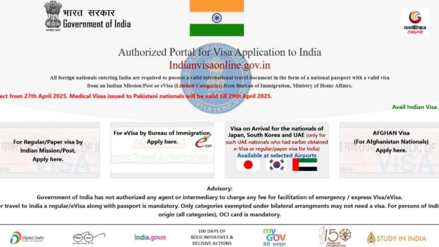 How to apply visa in 2025 