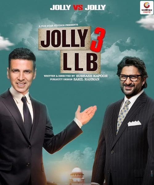 Jolly LLB 3 new movie release this week