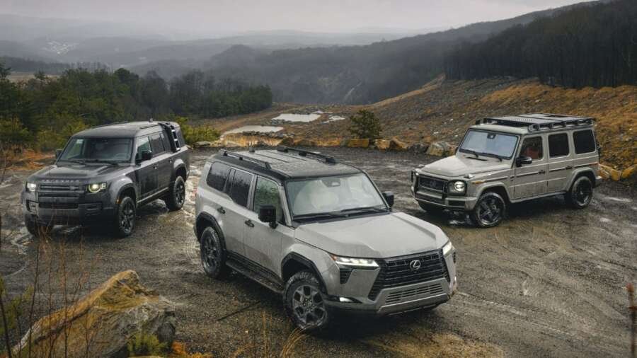 Mercedes-Benz G 450d vs Land Rover Defender 110 D350