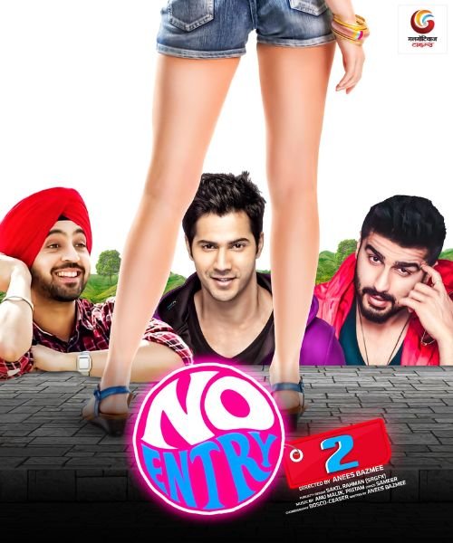 No Entry 2 new movie release this week