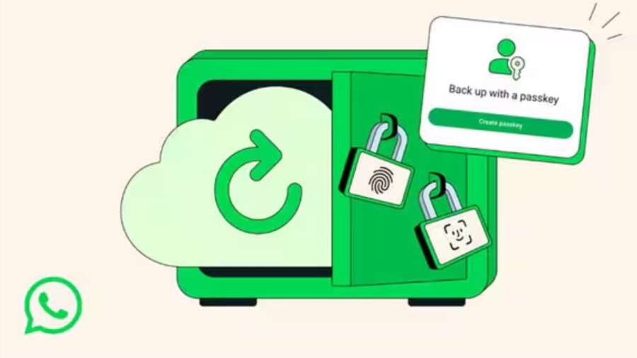 WhatsApp users can now secure chat backups using passkeys WhatsApp users can now secure chat backups using passkeys