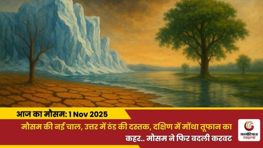kaisa rahega 1 November 2025 ka mausam weather update today