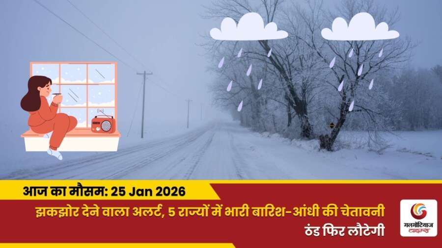 kaisa rahega 25 january 2026 ka mausam weather update today kaisa rahega 25 january 2026 ka mausam weather update today
