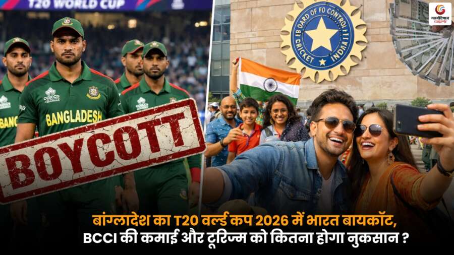 T20 World Cup 2026 भारत बायकॉट से BCCI की कमाई और टूरिज्म पर असर.