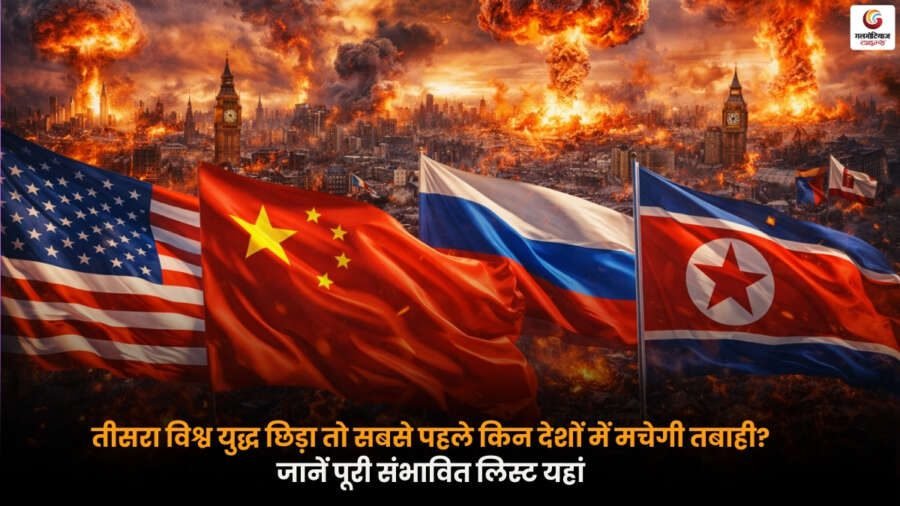 World War 3 की स्थिति में सबसे पहले प्रभावित होने वाले देशों की संभावित सूची और वैश्विक तबाही का विश्लेषण.