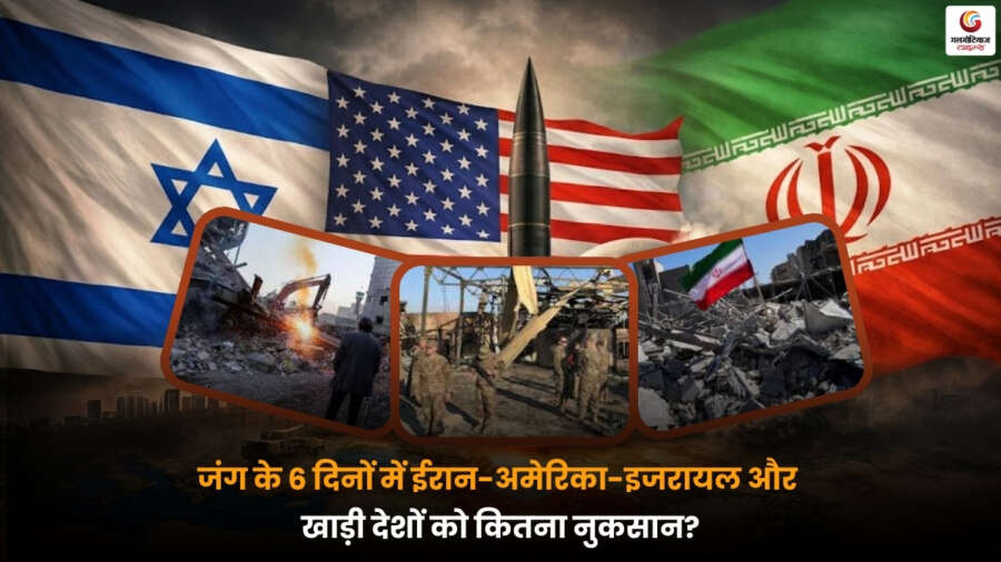 Iran US Israel War Economic Impact: 6 दिनों के युद्ध का आर्थिक और मानवीय नुकसान दिखाता हुआ दृश्य