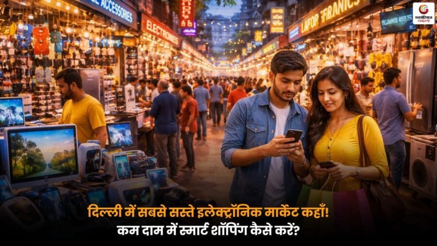 दिल्ली के सस्ते Electronics Markets की जानकारी, जहां इलेक्ट्रॉनिक सामान कम दाम में खरीदा जा सकता है जैसे सदर बाजार, लाजपत नगर और गफ्फार मार्केट.