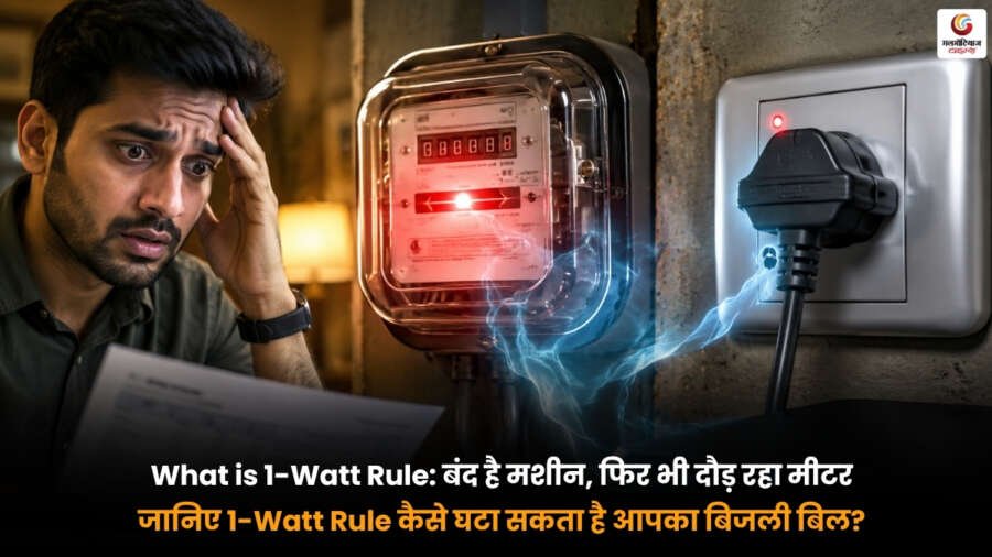 What is 1-Watt Rule explained for reducing electricity bill and standby power consumption
