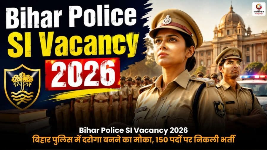 Bihar Police SI Vacancy 2026. बिहार पुलिस दरोगा भर्ती 2026 के 150 पदों का नोटिफिकेशन और आवेदन प्रक्रिया