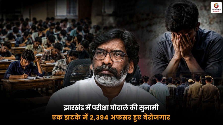 Jharkhand Exam Scam में 2,394 अफसरों की नौकरी जाने का मामला