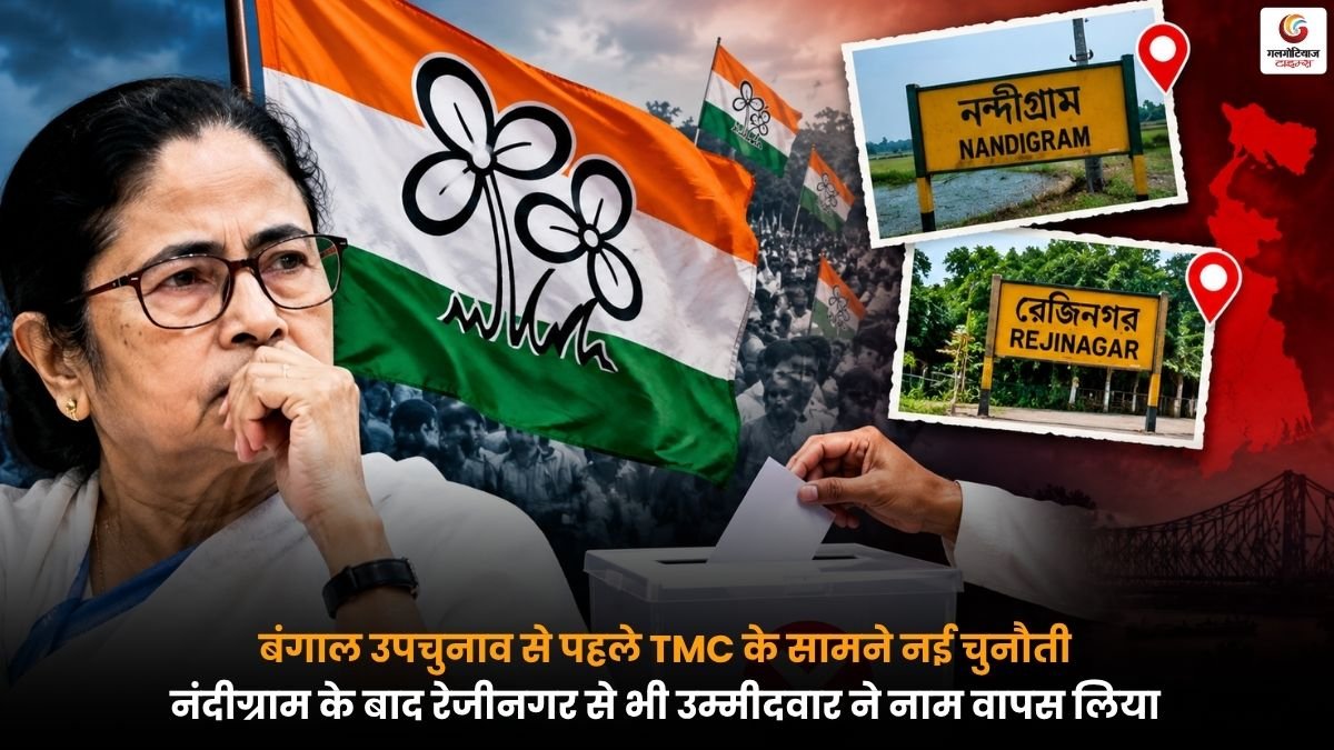 बंगाल उपचुनाव से पहले TMC उम्मीदवार का नामांकन वापस