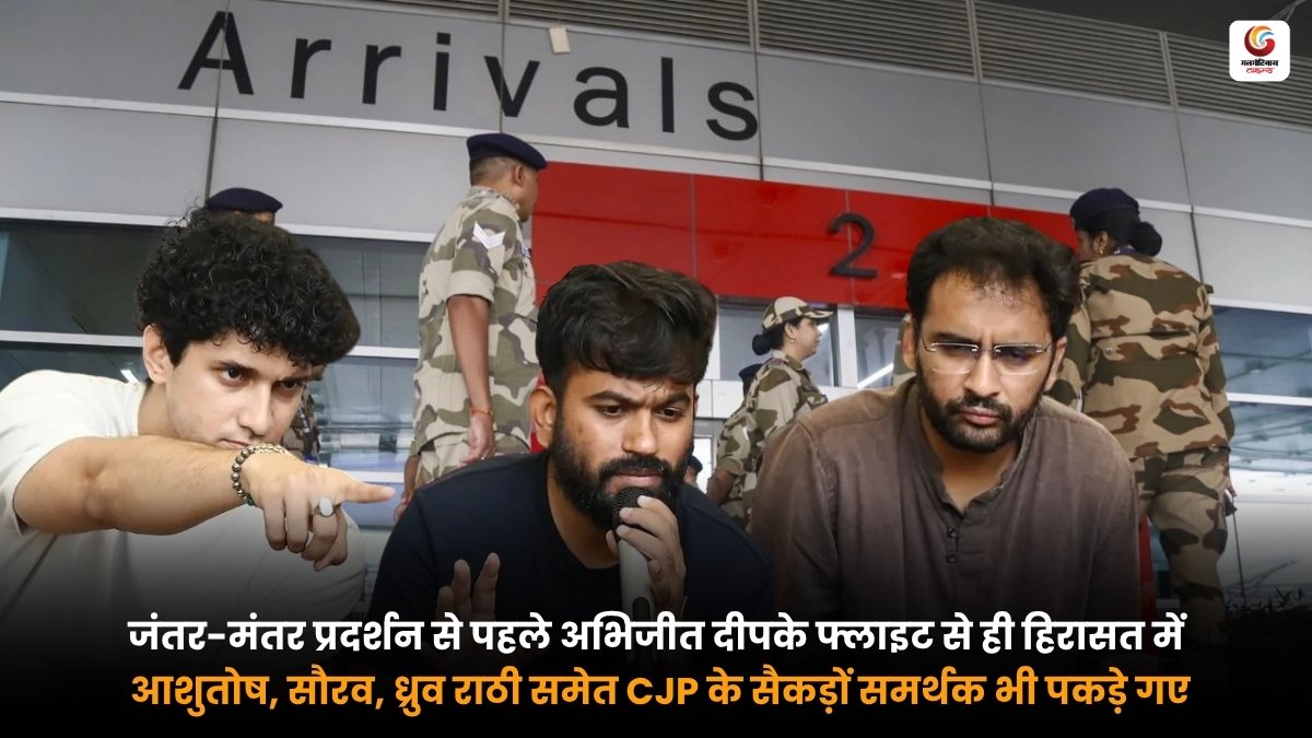 Abhijeet Deepke Detained
