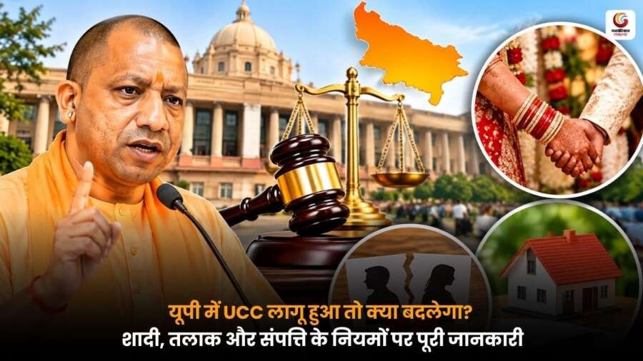 उत्तर प्रदेश में समान नागरिक संहिता UCC लागू होने पर शादी तलाक और संपत्ति के नियमों में संभावित बदलाव